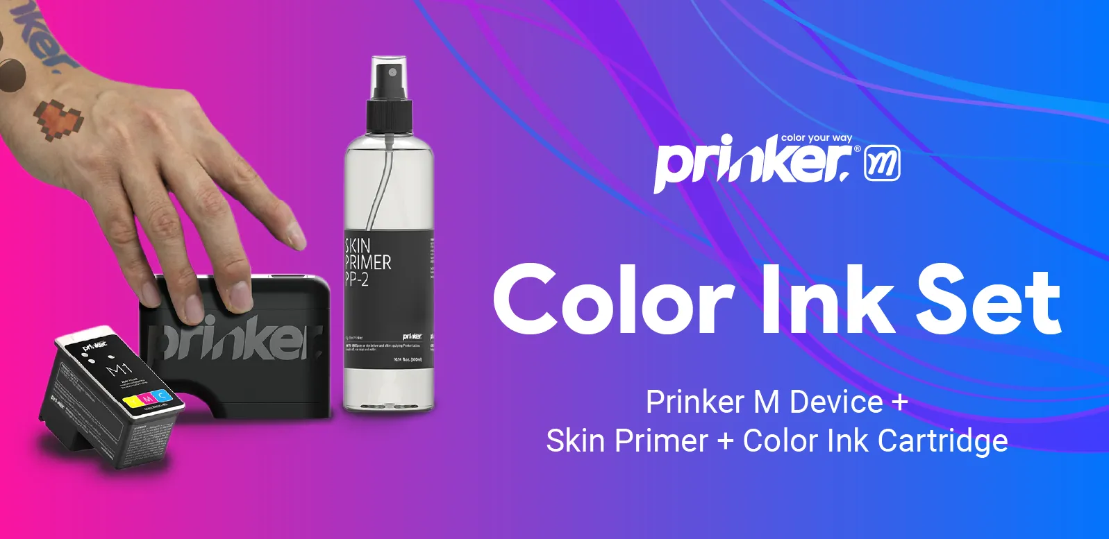 Prinker M Color Ink Set