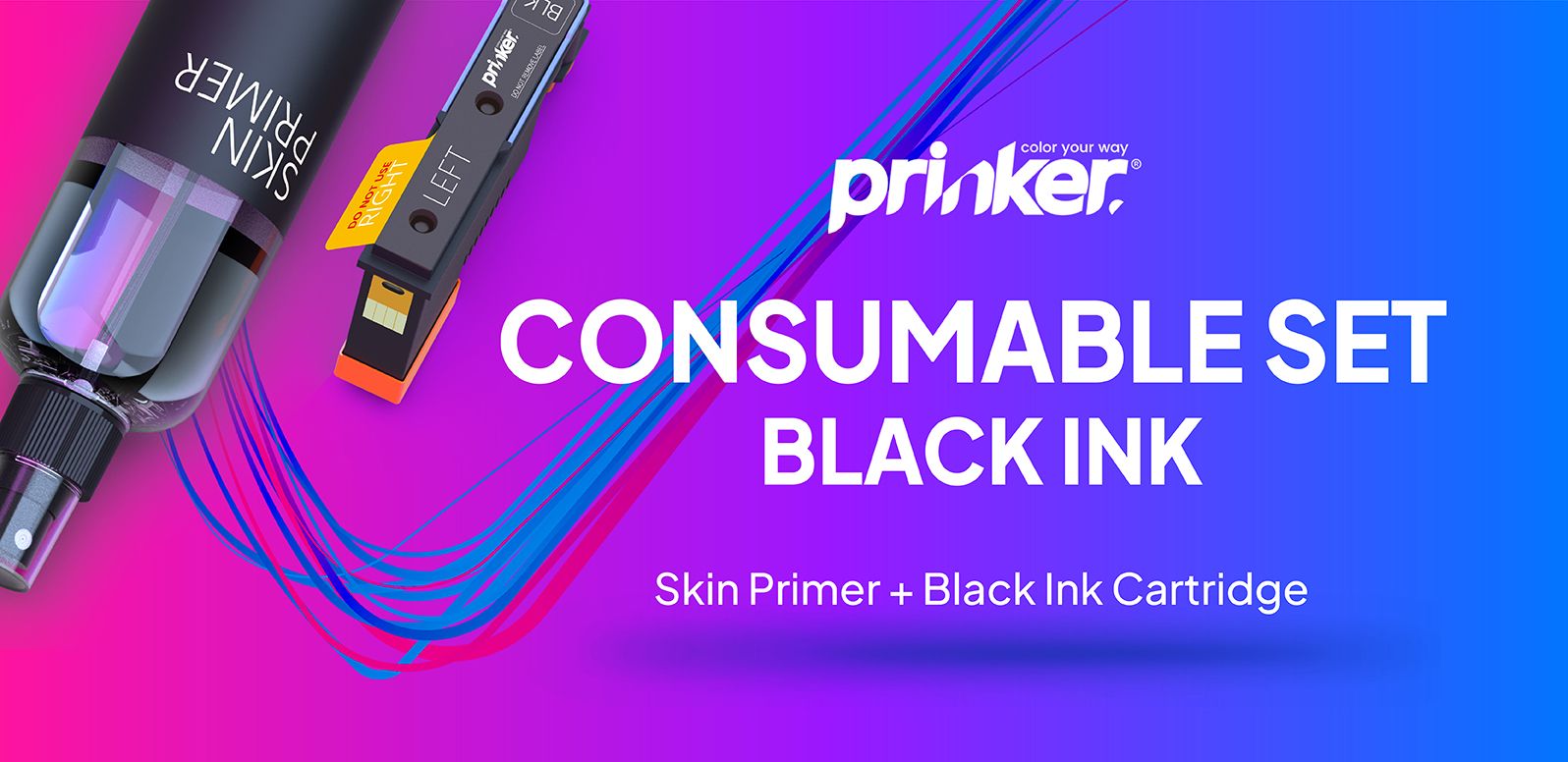 Prinker S Black Refill